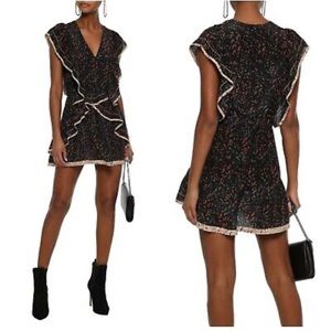 IRO Jicka Ruffle Print Dress